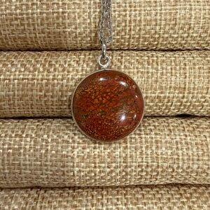 Dinasour bone necklace